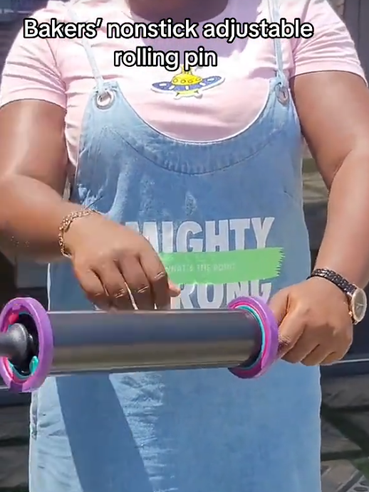 Professional adjustable rolling pin