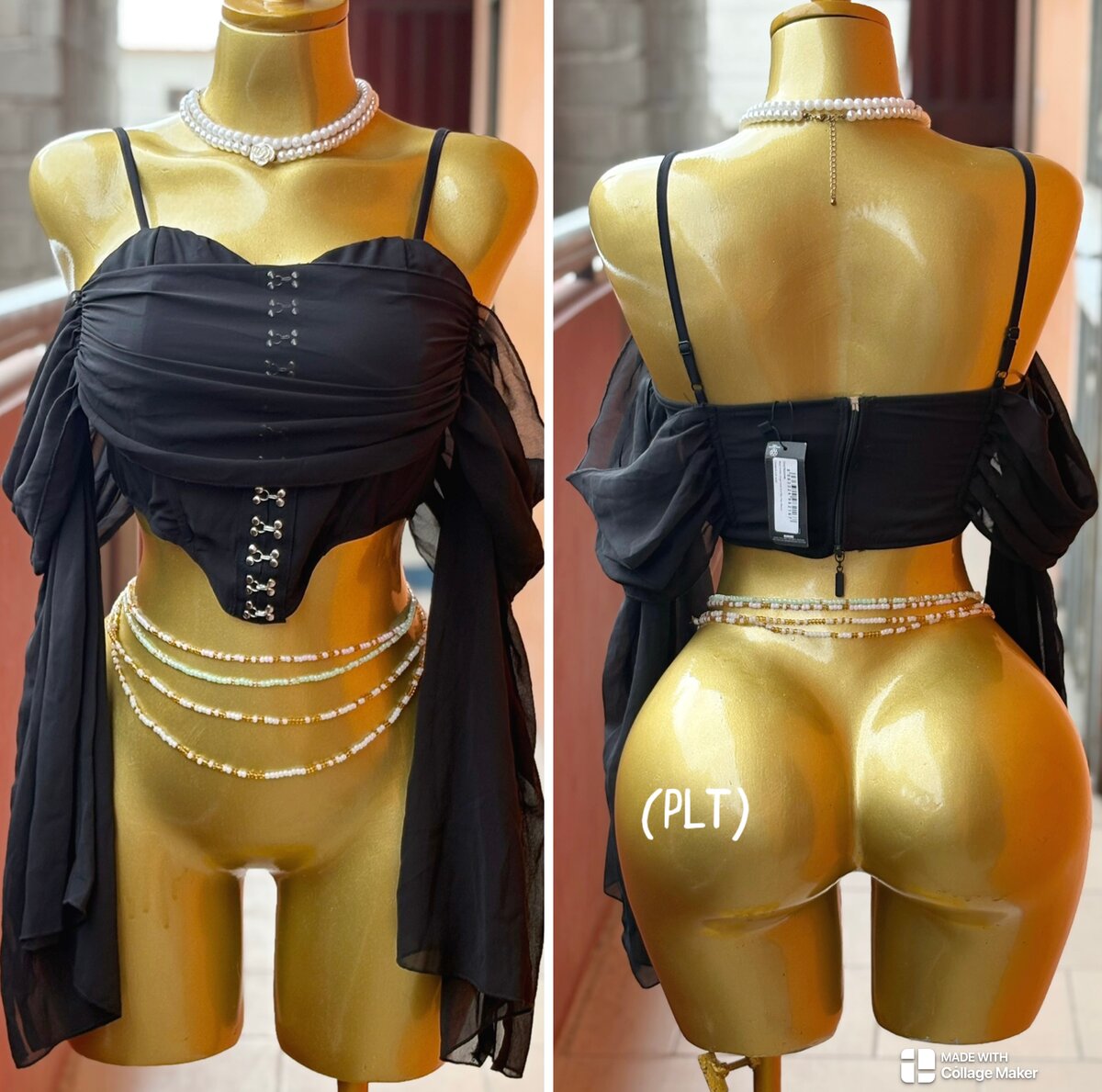 Top dos nu élégant femme