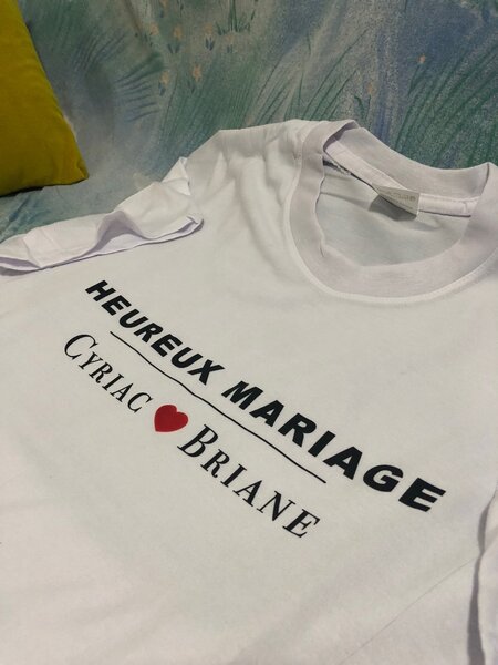 T-shirt personnalisé ️