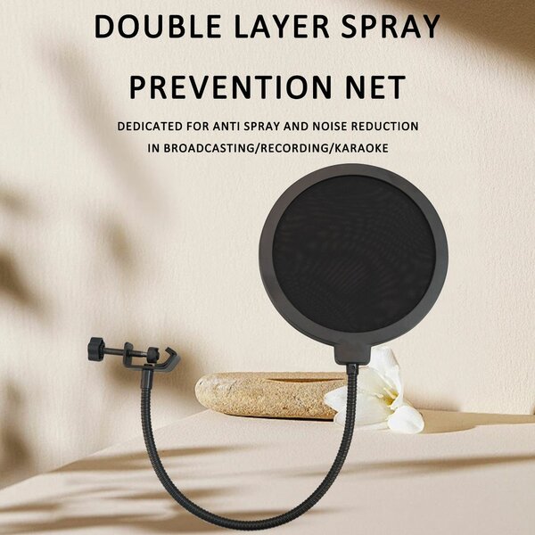 Microphone accessories Metal pop filter universal microphone