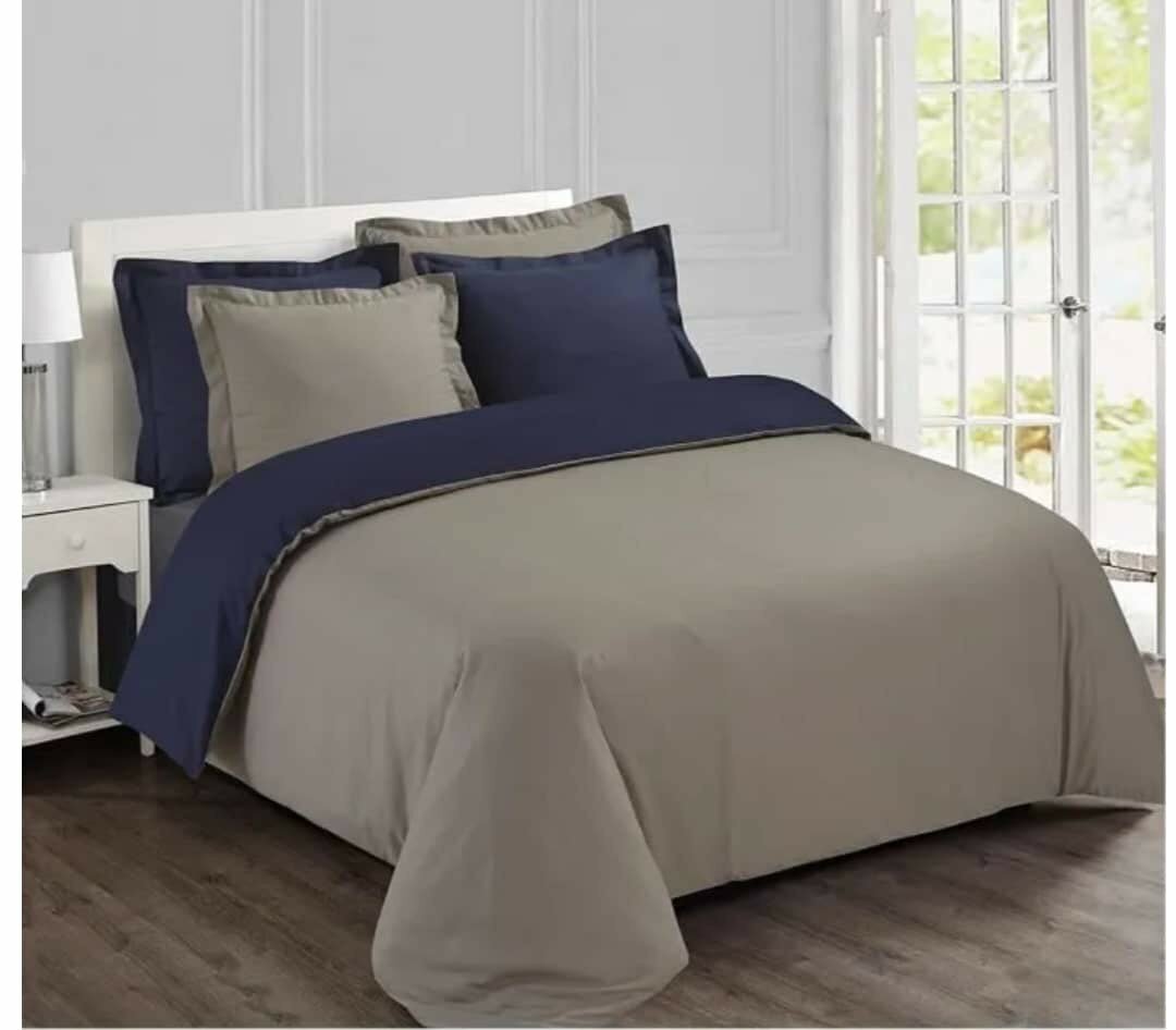 Couette réversible, 2 couleurs