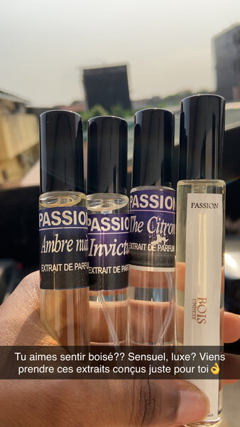Extraits de parfum Passion