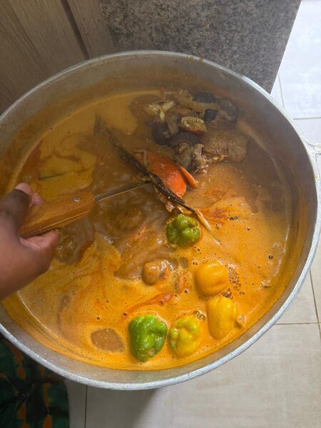 Foufou soupe du pêcheur