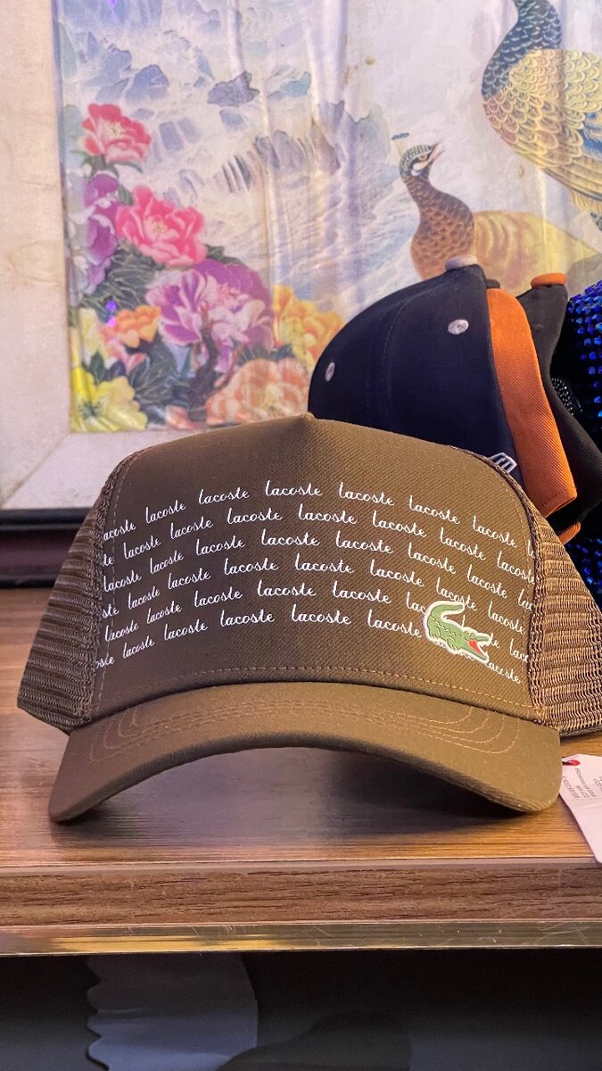 Casquette Lacoste Marron Style