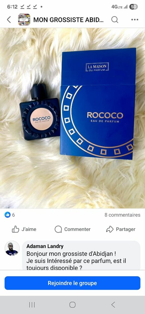 Parfum rococo