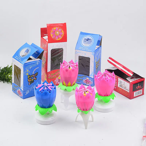 Bougie d'anniversaire musicale