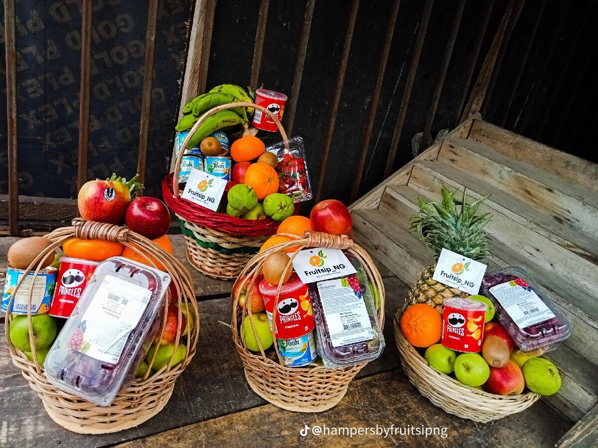 Panier de fruits frais