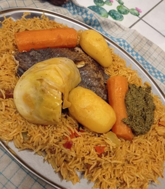 Plat de Riz au Poisson Délicieux