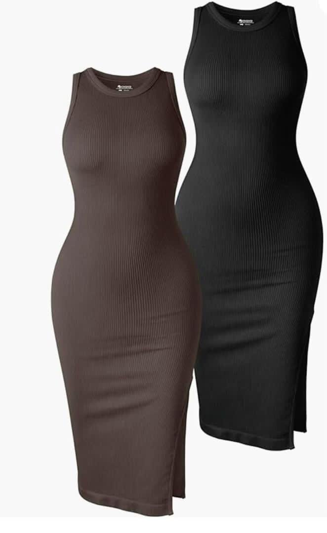 Robe évasée élégante en jersey