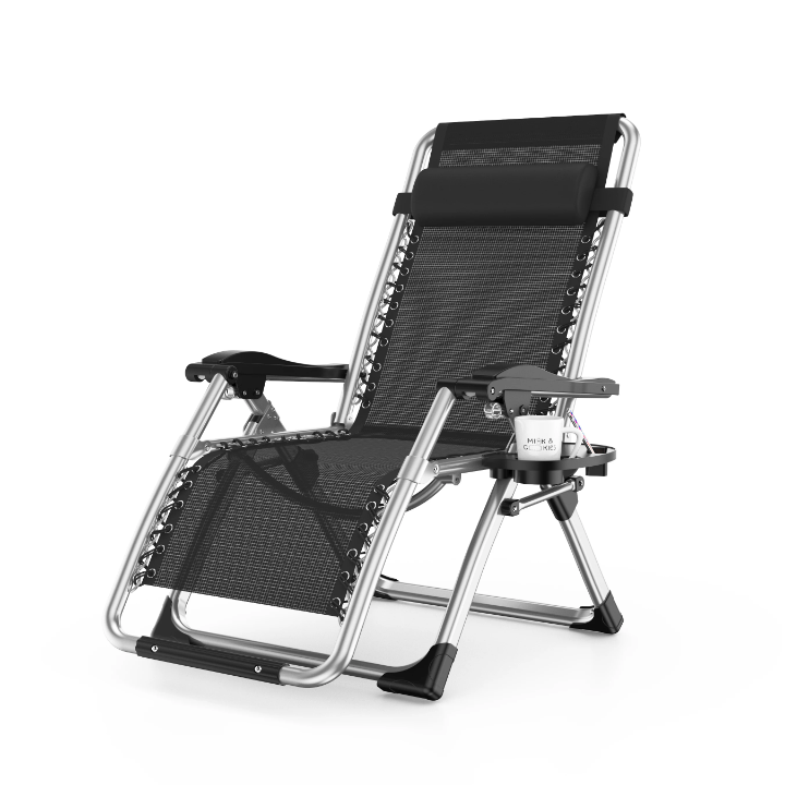 Chaise longue pliante extérieure