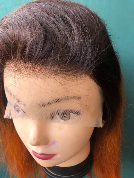 Perruque en dentelle ombrée