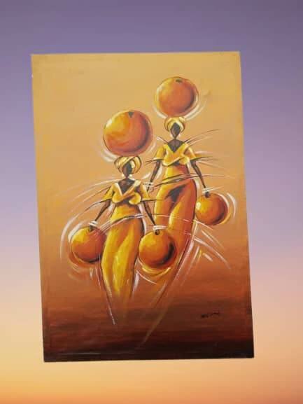 Tableau Abstrait Coloré