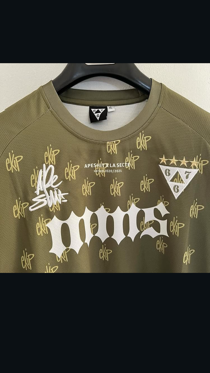 T-shirt vert homme AAPE