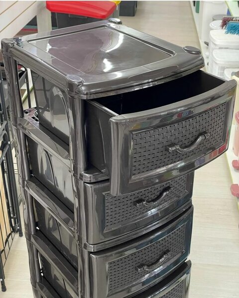 Комод узкие эконом 4- секционный