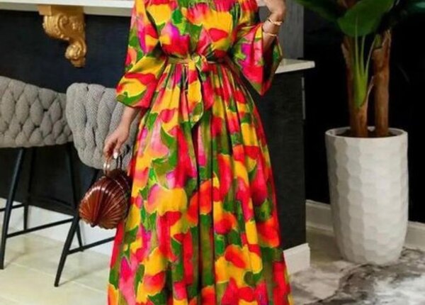 Fashion ladies dress maxi summer elegant dress