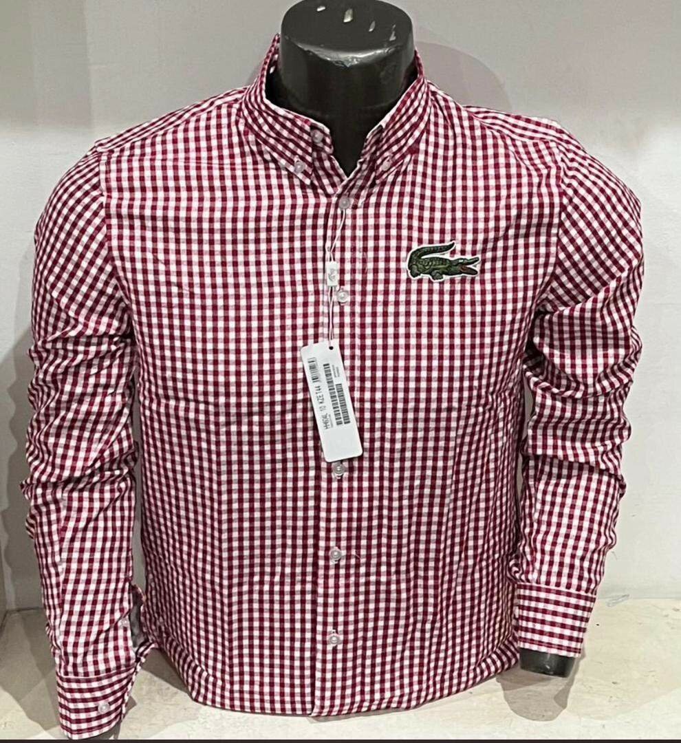 Chemises à carreaux pour hommes