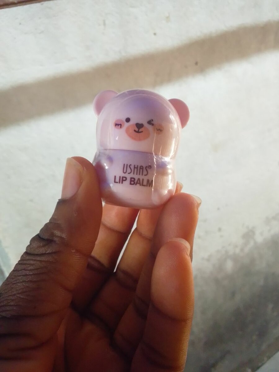 Baume à lèvres USHAS en forme d'ours