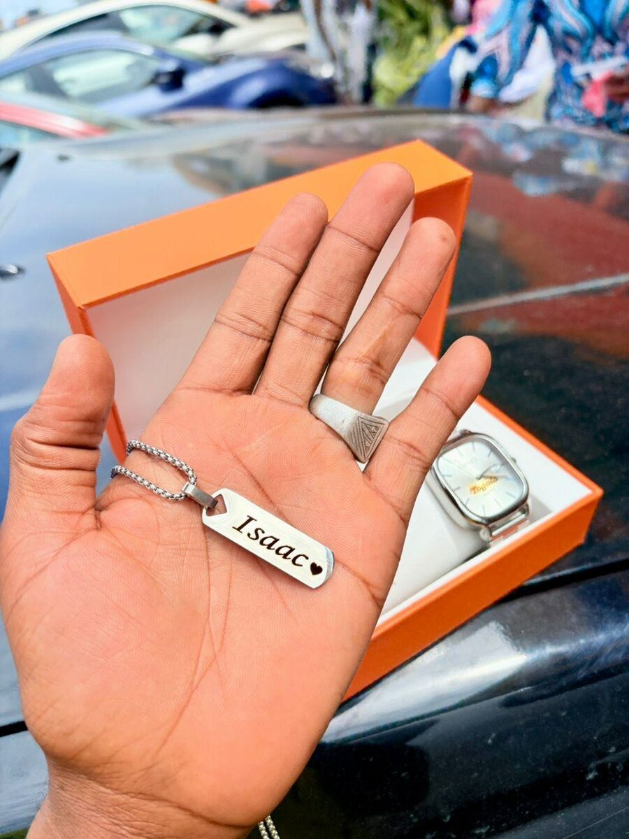 Chaîne personnalisé pour homme