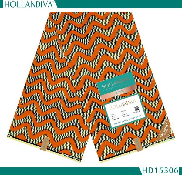 Tissu Hollandiva Wax Imprimé