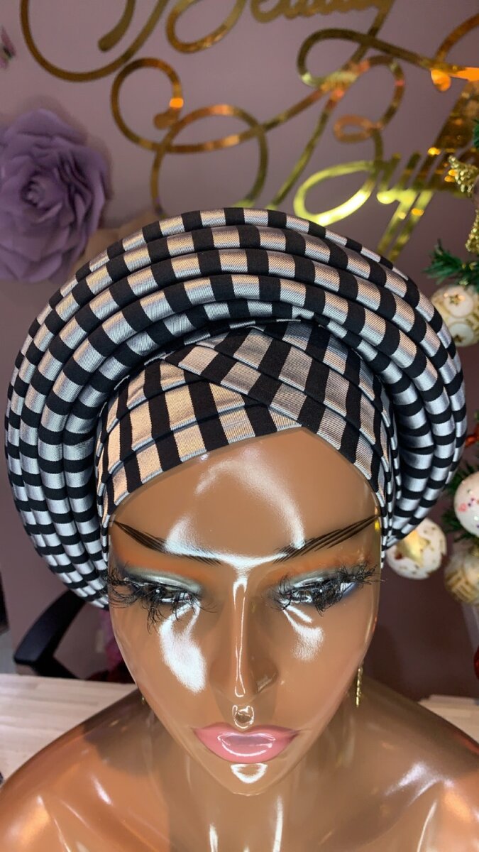 Adjustable Unique Auto Gele