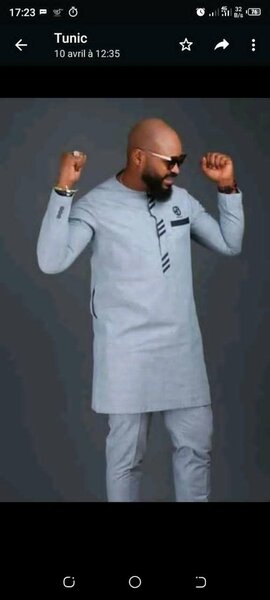 Tunique élégante homme