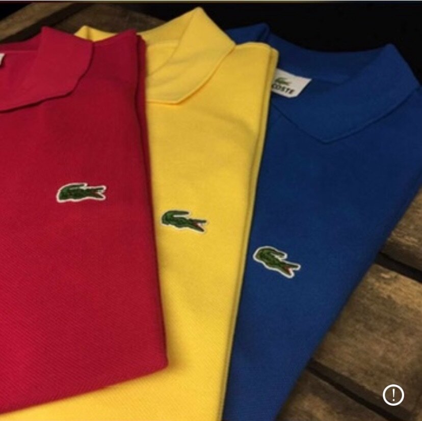 Les couleurs unique Lacoste