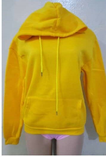 Women's sweatshirt, yellow