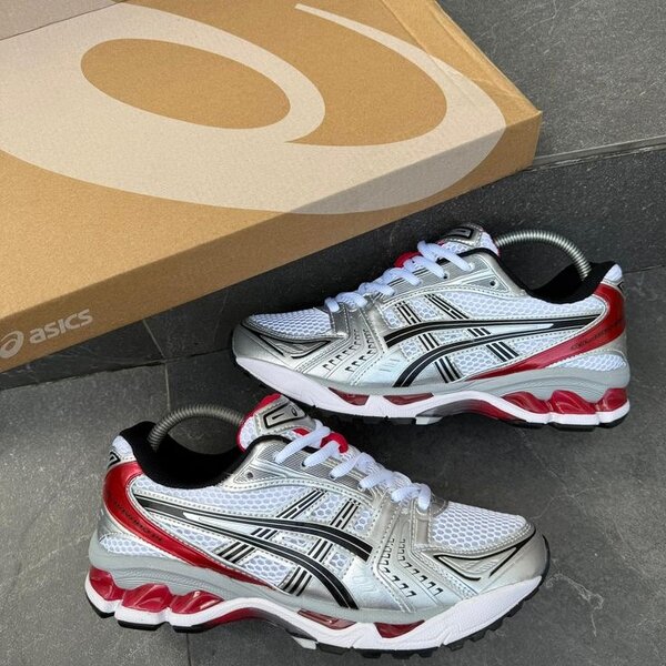 ASICS Kayano 14 Rouge Blanc