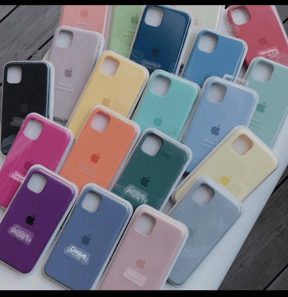Coque Silicone iPhone Colorée