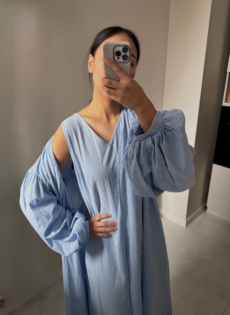 Абайка с платьем