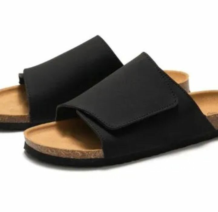 Sandales confortables en cuir