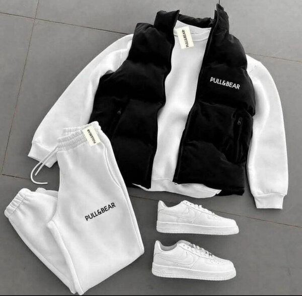 Pull&Bear Sweatshirt et Short pour Homme