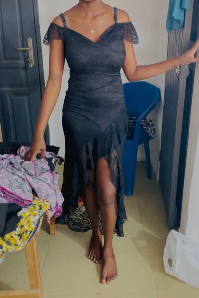 Robe élégante en dentelle