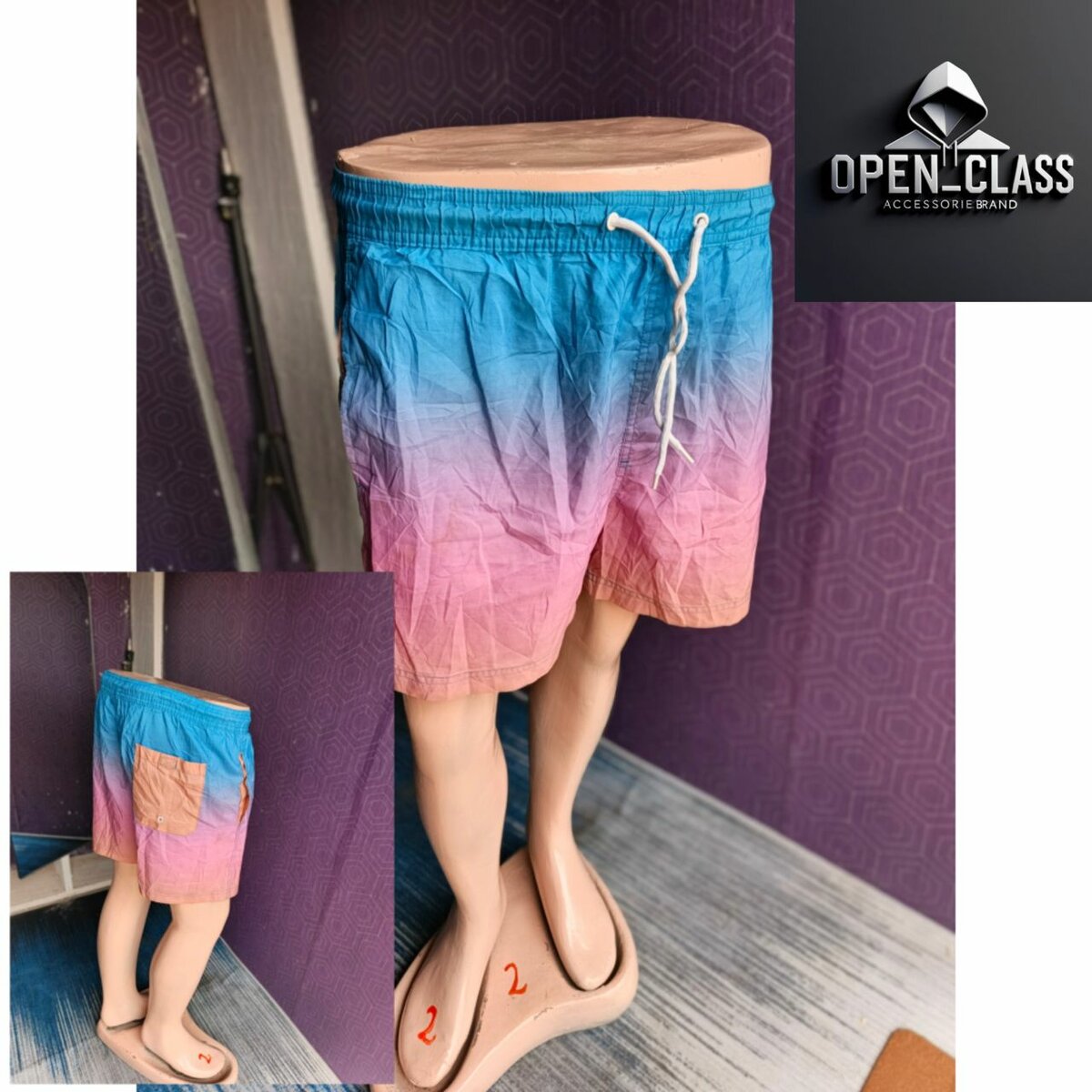 Shorts de bain colorés