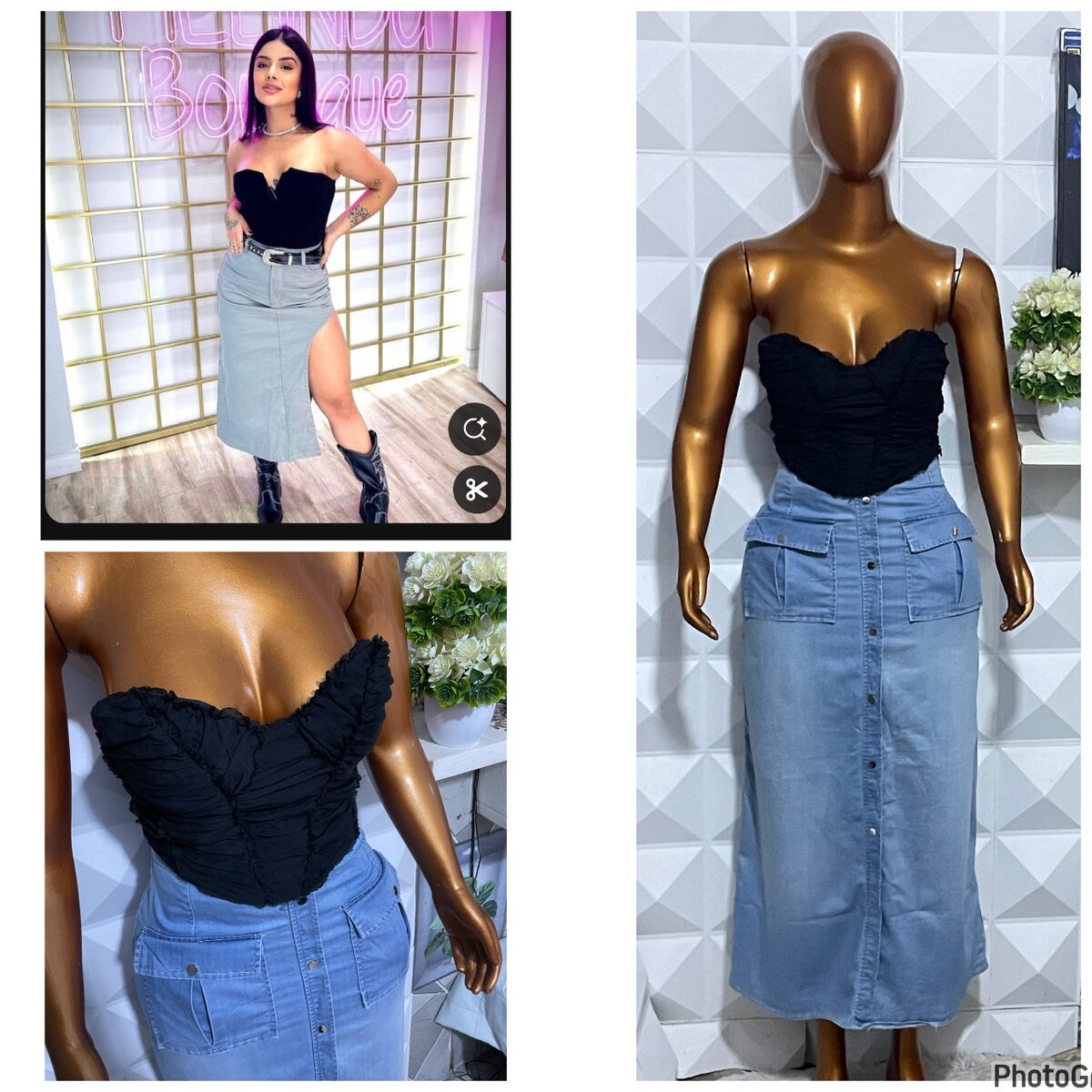 Vêtements friperie de luxe