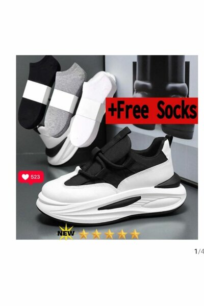 Baskets modernes avec chaussettes