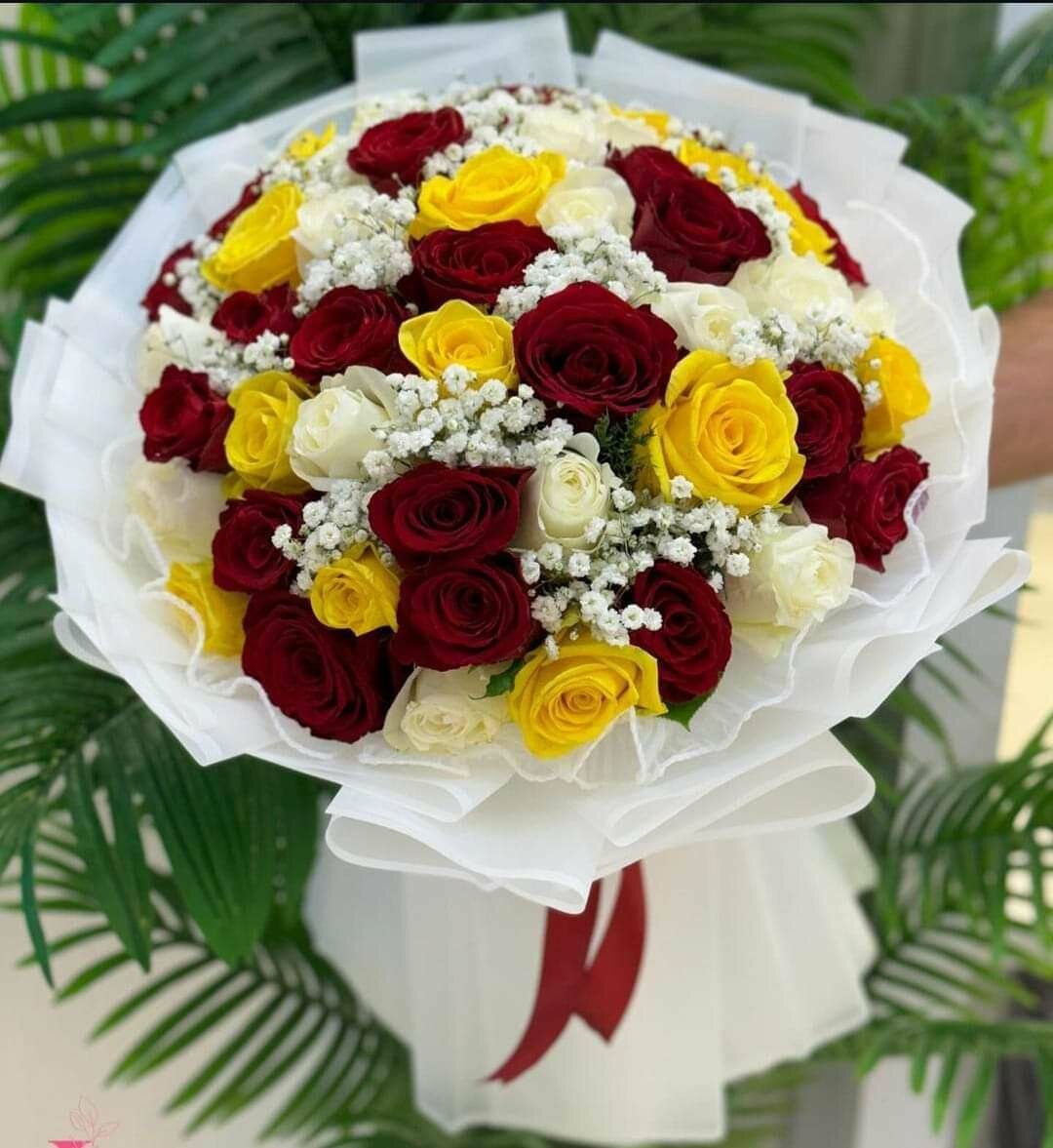 Bouquet Romantique Roses