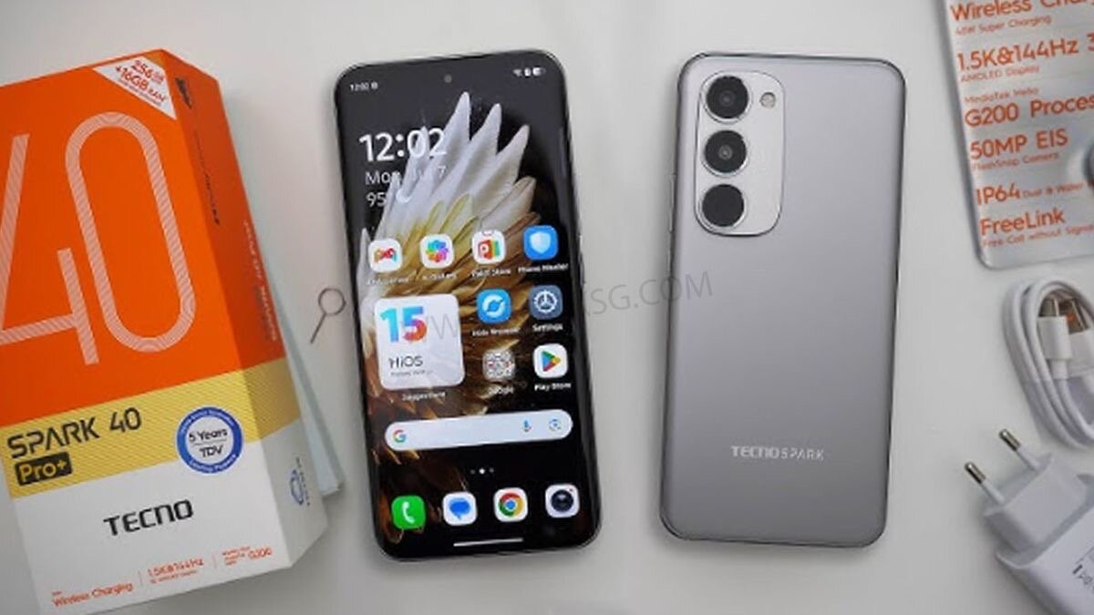 Smartphone Tecno Spark 40 Pro+