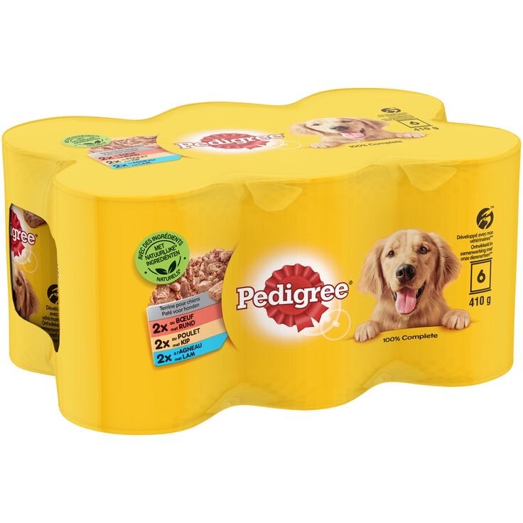 Nourriture pour chiens variée