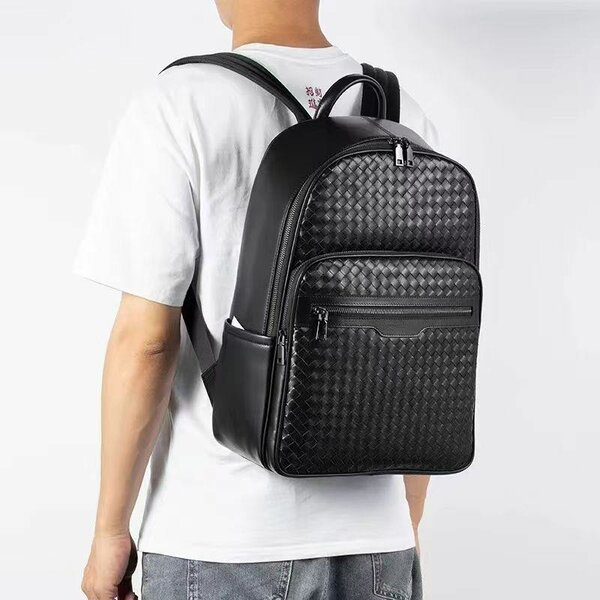 Sac à dos en cuir élégant urbain