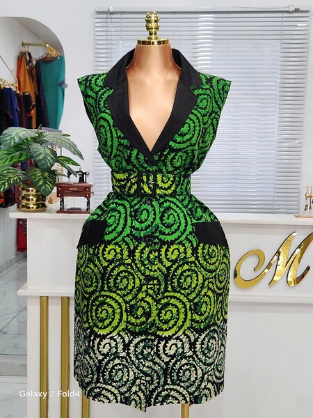 Robe chic imprimée pour femmes