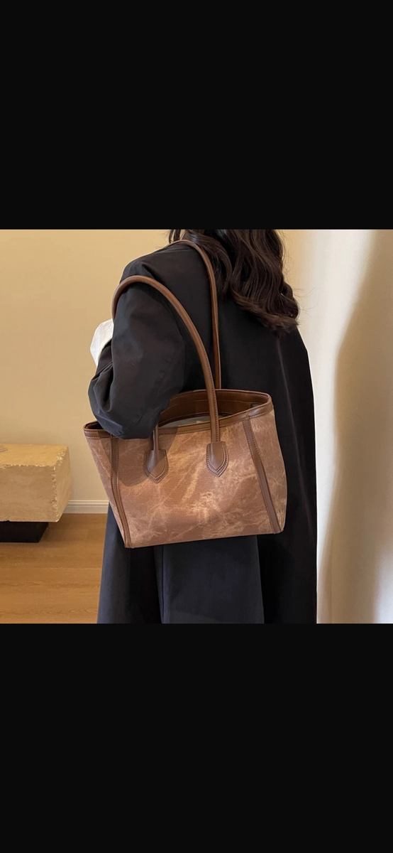 Sac cabas en cuir élégant