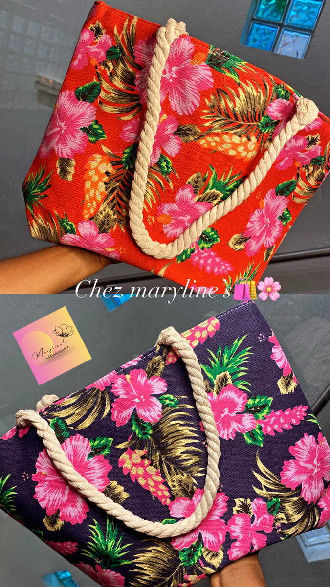 Sac cabas floral tendance