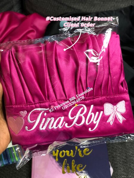 Customized Hair Bonnets