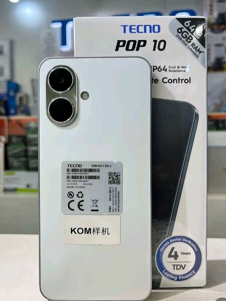 Tecno POP 10 6GB RAM 64GB