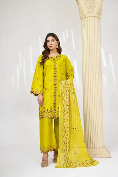 Organza 3 Peace Suit
