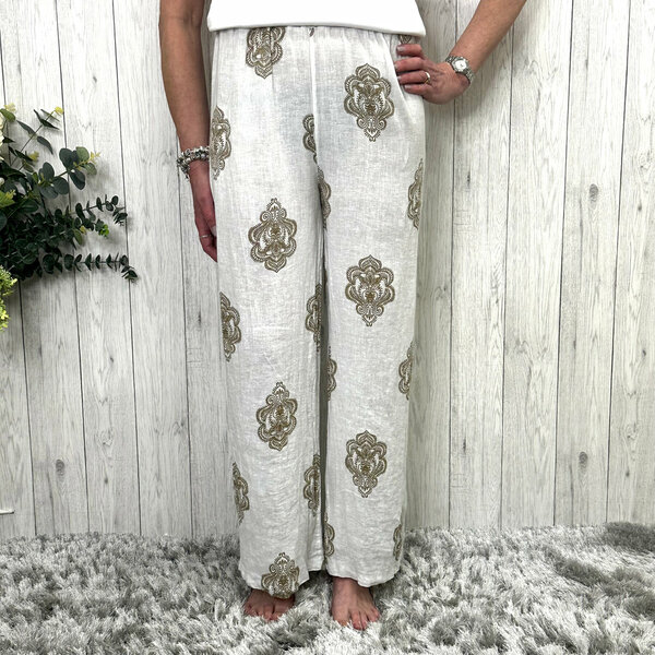 White trouser