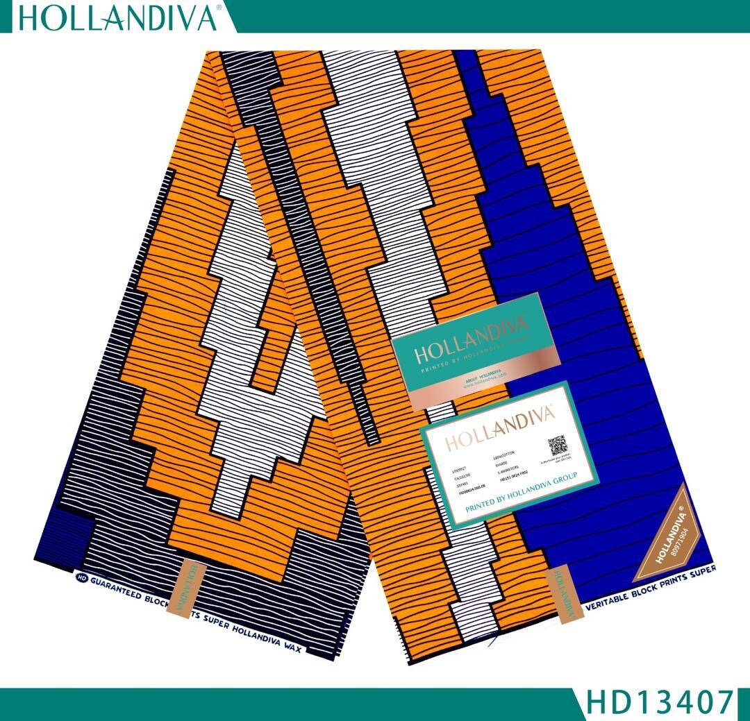 Tissu Wax Hollandais Coloré