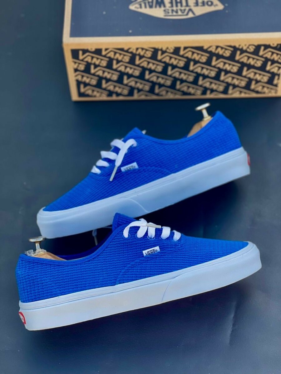 Baskets Vans bleues unisexes