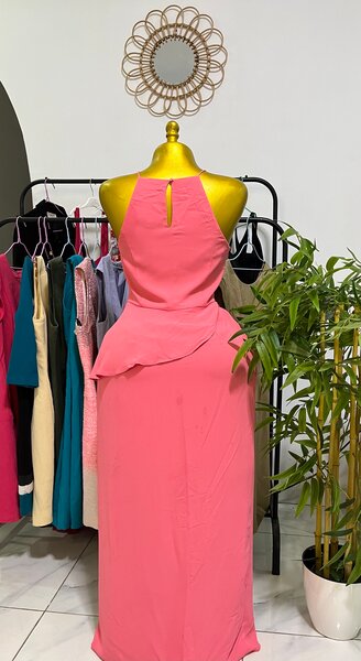 Robe rose élégante